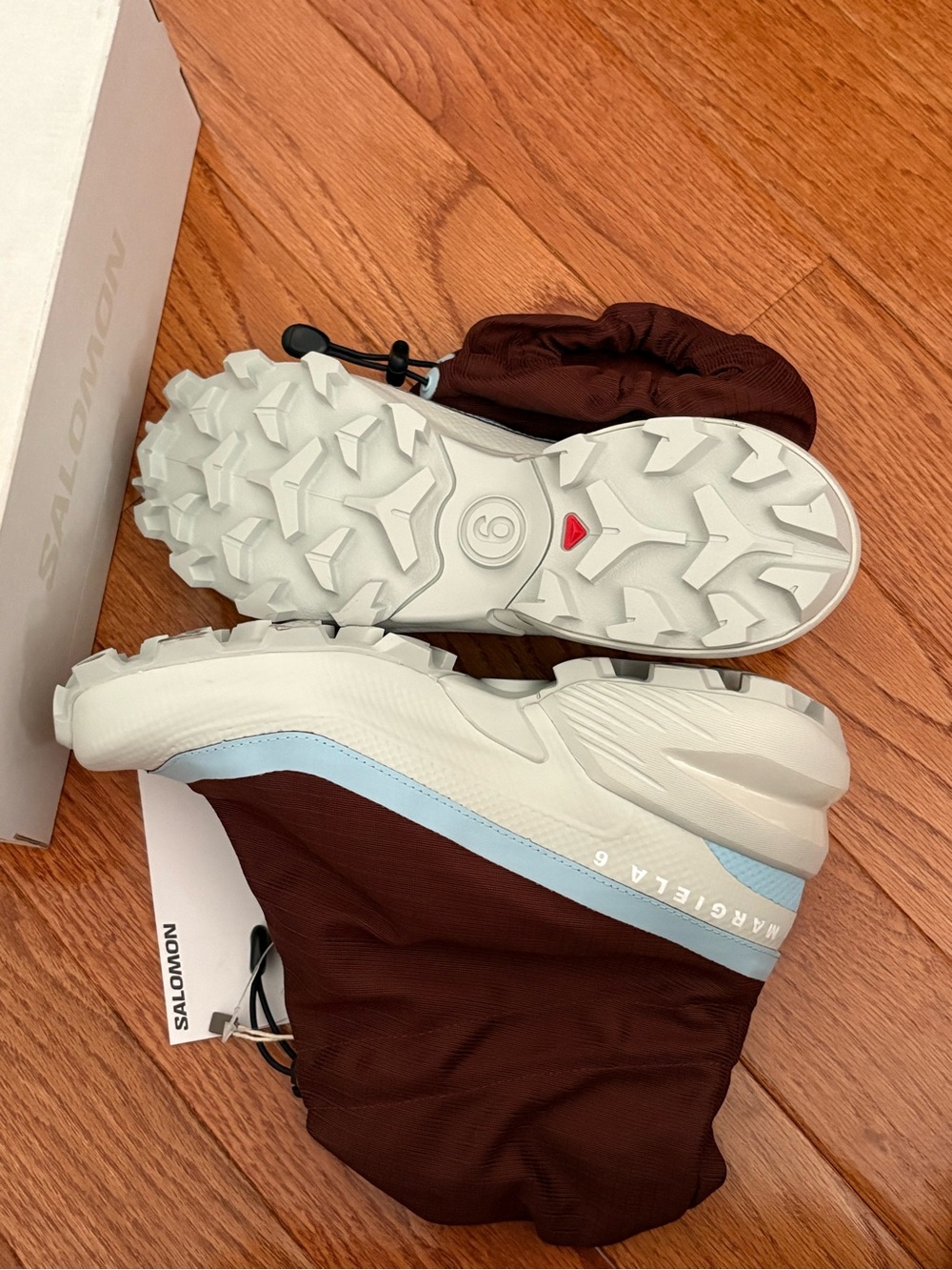 Salomon x MM6 Margiela, Cross Hike Mid “Bordeaux” - Picture 3 of 8